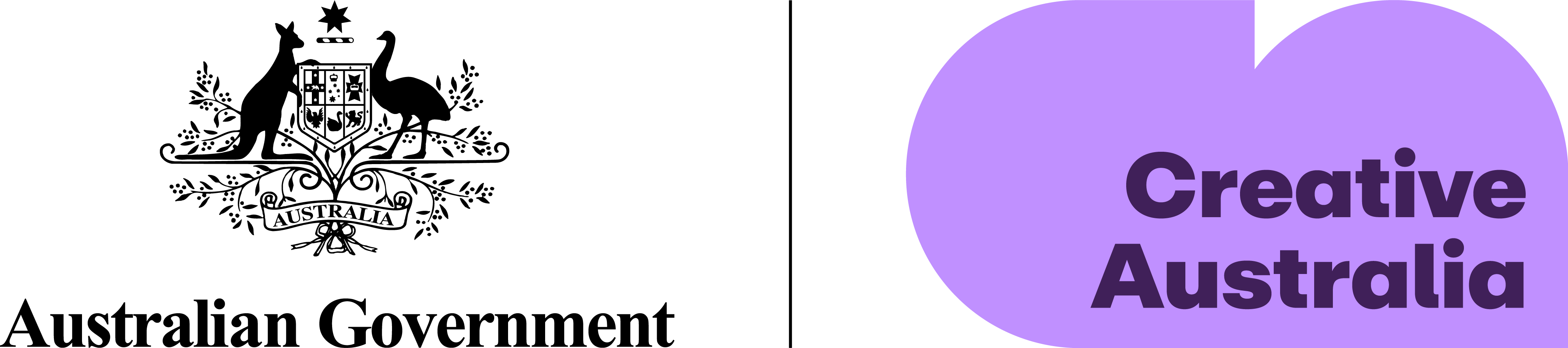 Creative Australia_RGB_Bright Purple_Crest-Landscape.png